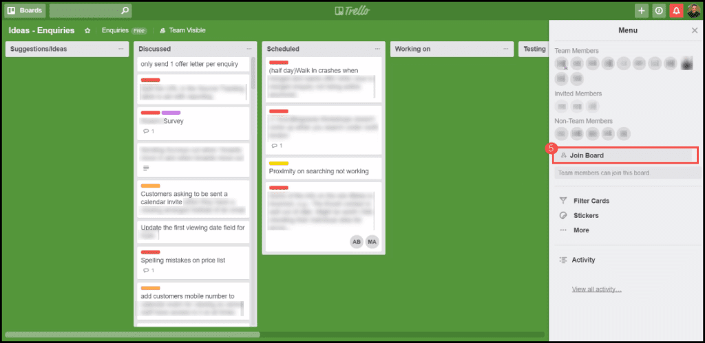1.5-Connecting to Trello_Board_joining the team