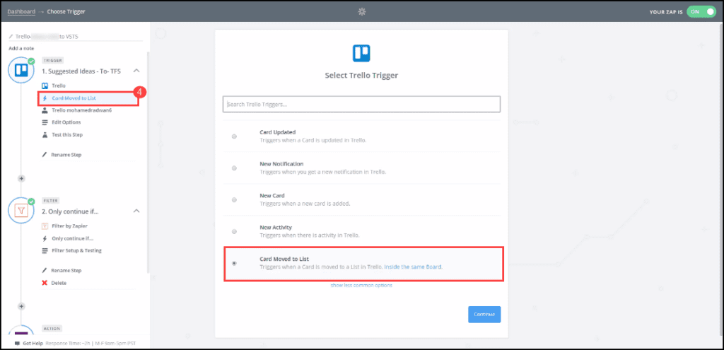 2.4-Creating automation in Zapier